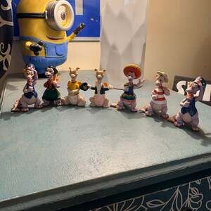 Disney Epcot Figment World Showcase Collection Set of 6 Figurines Imagination